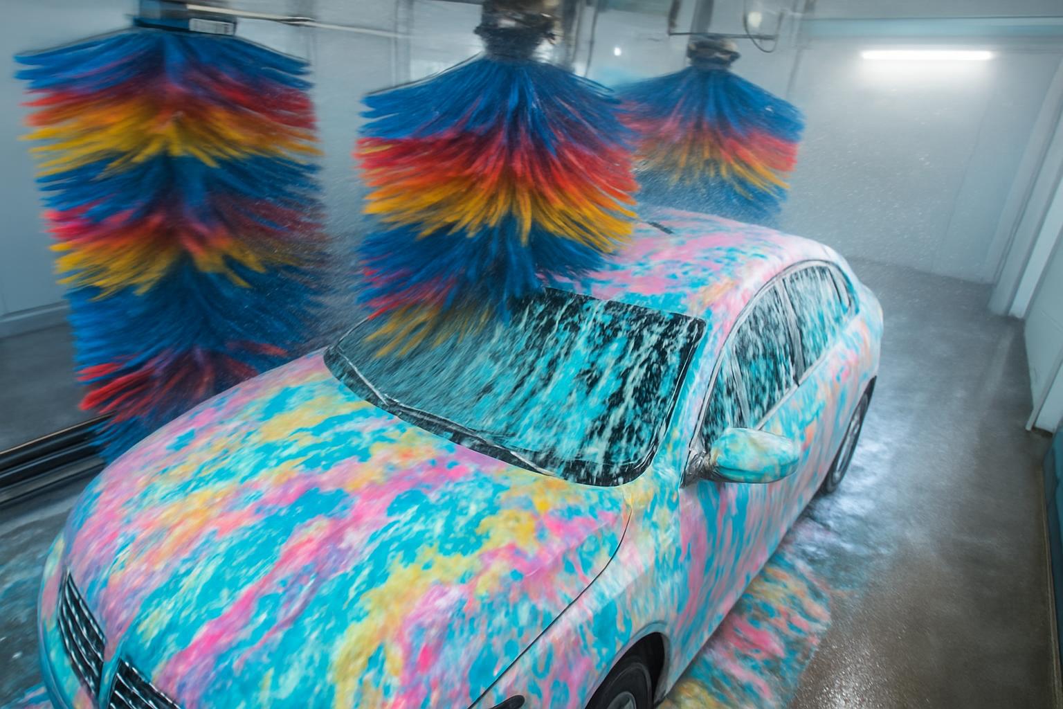 Eco-friendly car wash